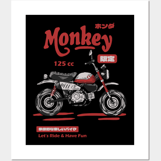 Honda monkey poster online
